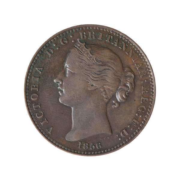 NS 1 Penny Token 1856 NS-6A1 EF-45