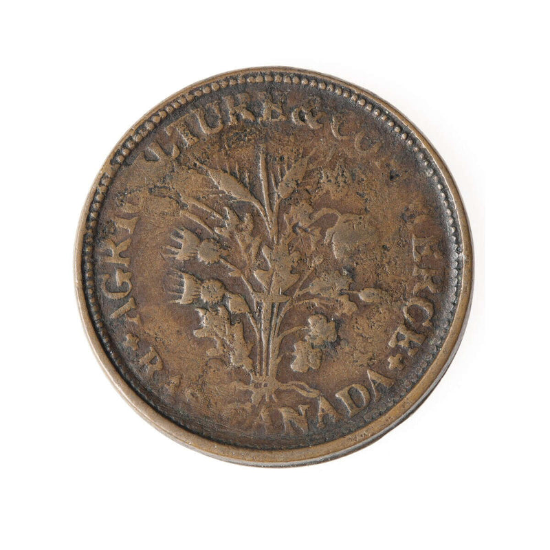 Lower Canada 1 Sou Token LC-30D F-12