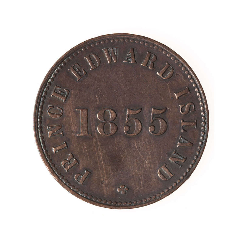PEI 1 Penny Token 1855 PE-7B1 EF-40