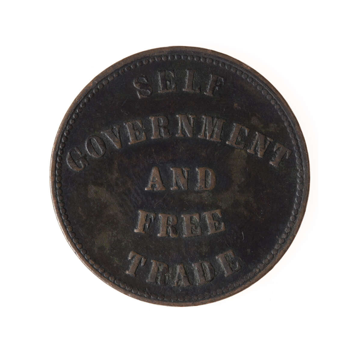 PEI 1 Penny Token 1857 PE-7C1 F-15