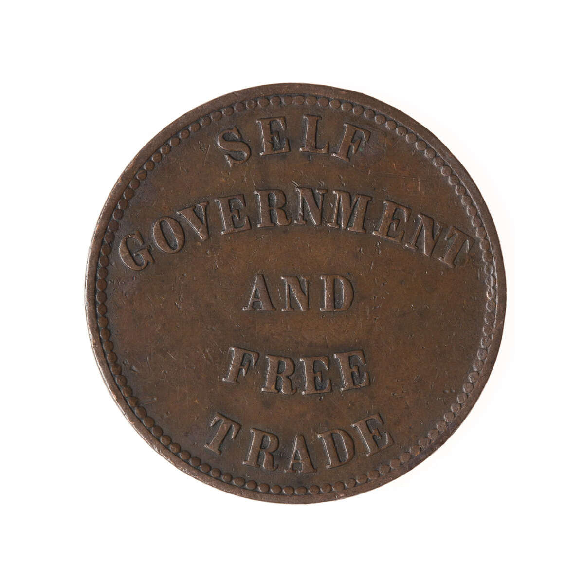 PEI 1 Penny Token 1857 PE-7C2 F-15