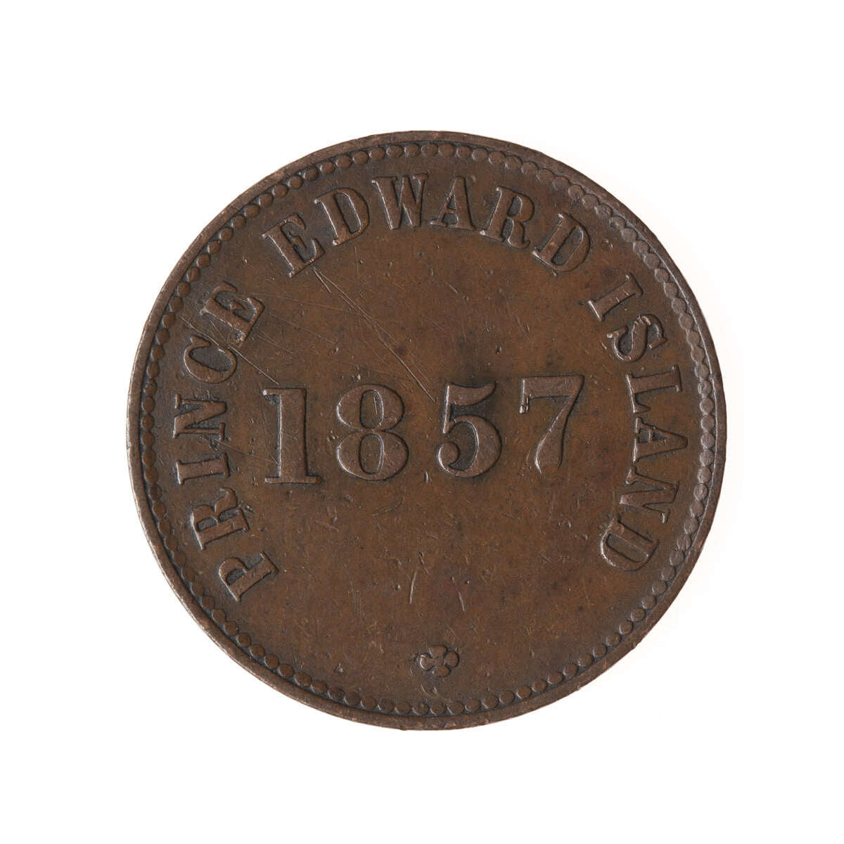 PEI 1 Penny Token 1857 PE-7C2 F-15