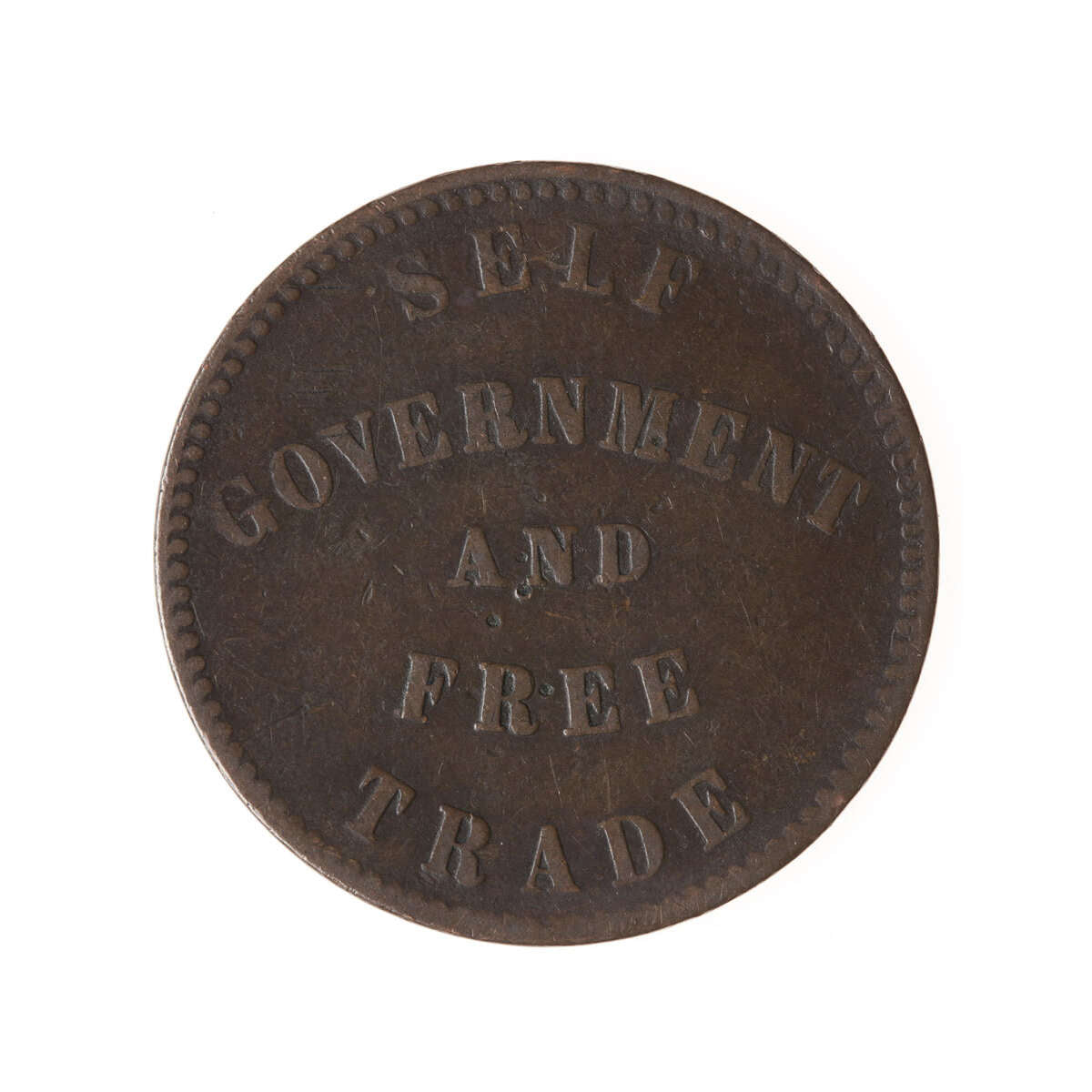 PEI 1 Penny Token 1857 PE-7C3 F-15