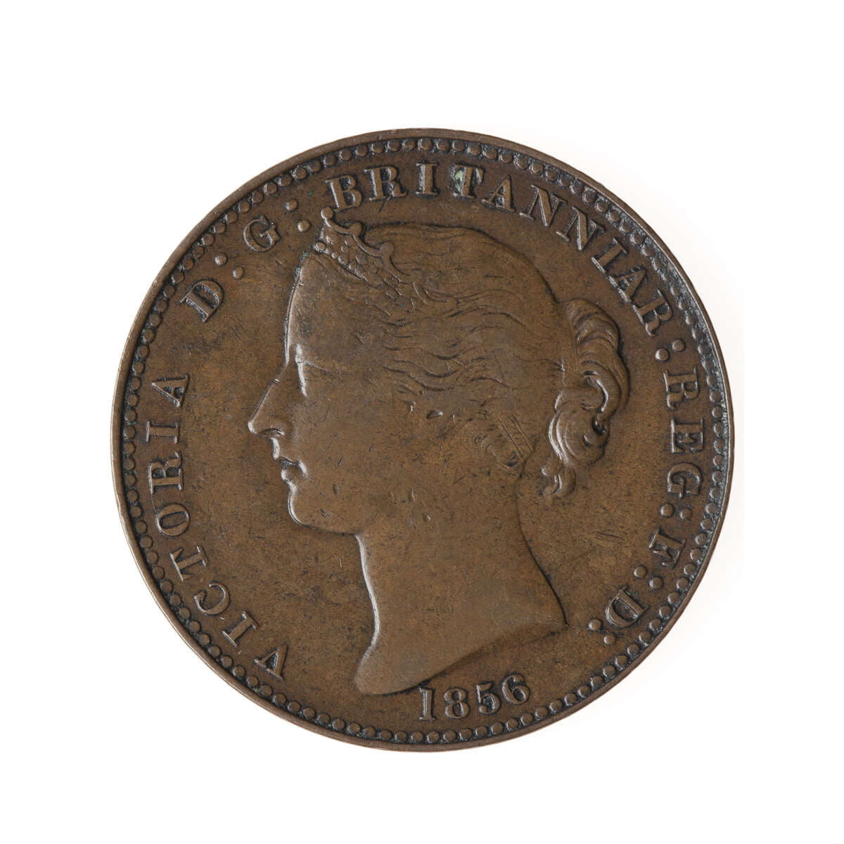 NS 1 Penny Token 1856 NS-6A2 VF-30