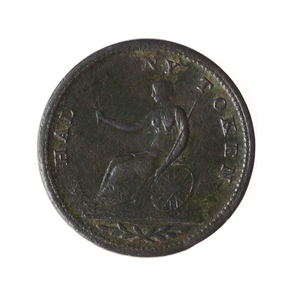 Lower Canada 1/2 Penny Token LC-49A2 MS-60