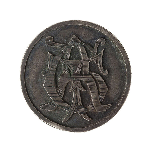 France 1827A - "T.A.G" ornately engraved on 5 Francs