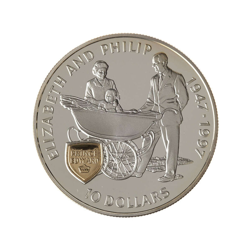Pitcairn Islands 10 Dollars 1997 Elizabeth II Silver Proof