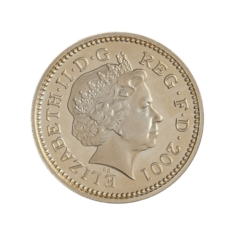 Great Britain 1 Pound 2001 PR-63