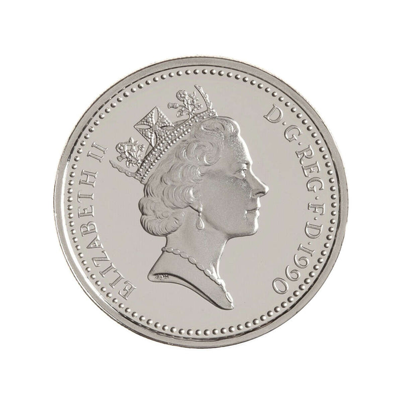 Great Britain 1 Pound 1990 PR-63