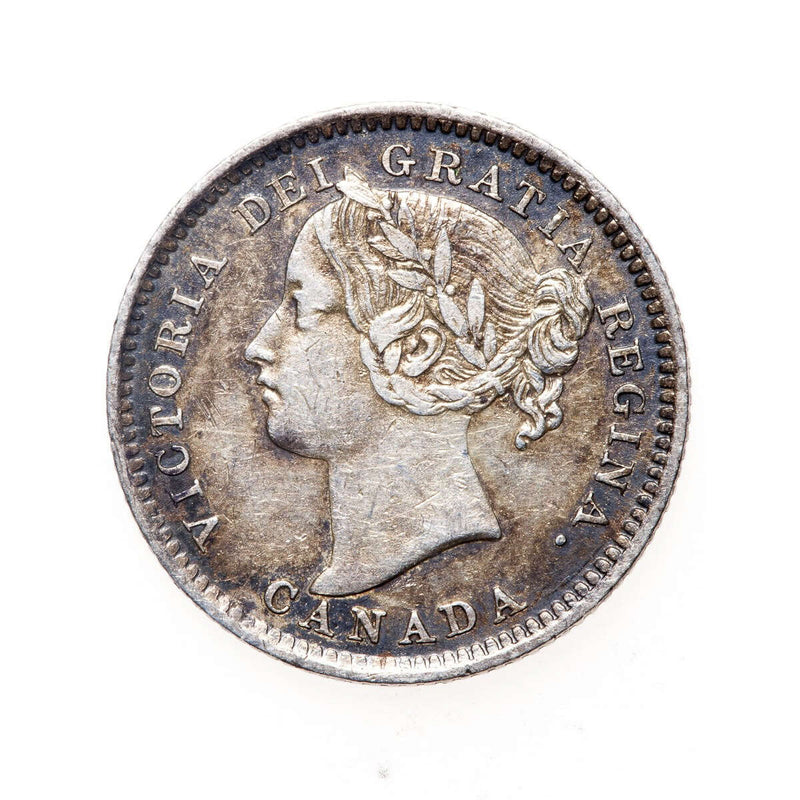 Love Token - A.E.C. on a Victorian .925 Silver 10 cent host coin