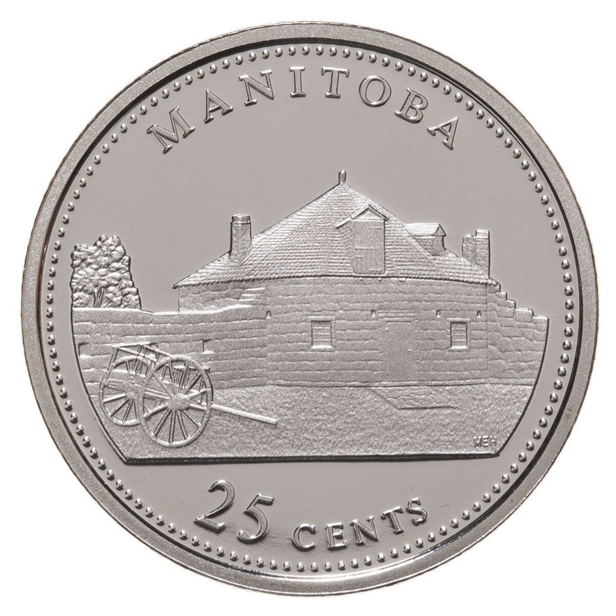 1992 25c 125th Anniversary of Canada Silver Proof: Manitoba