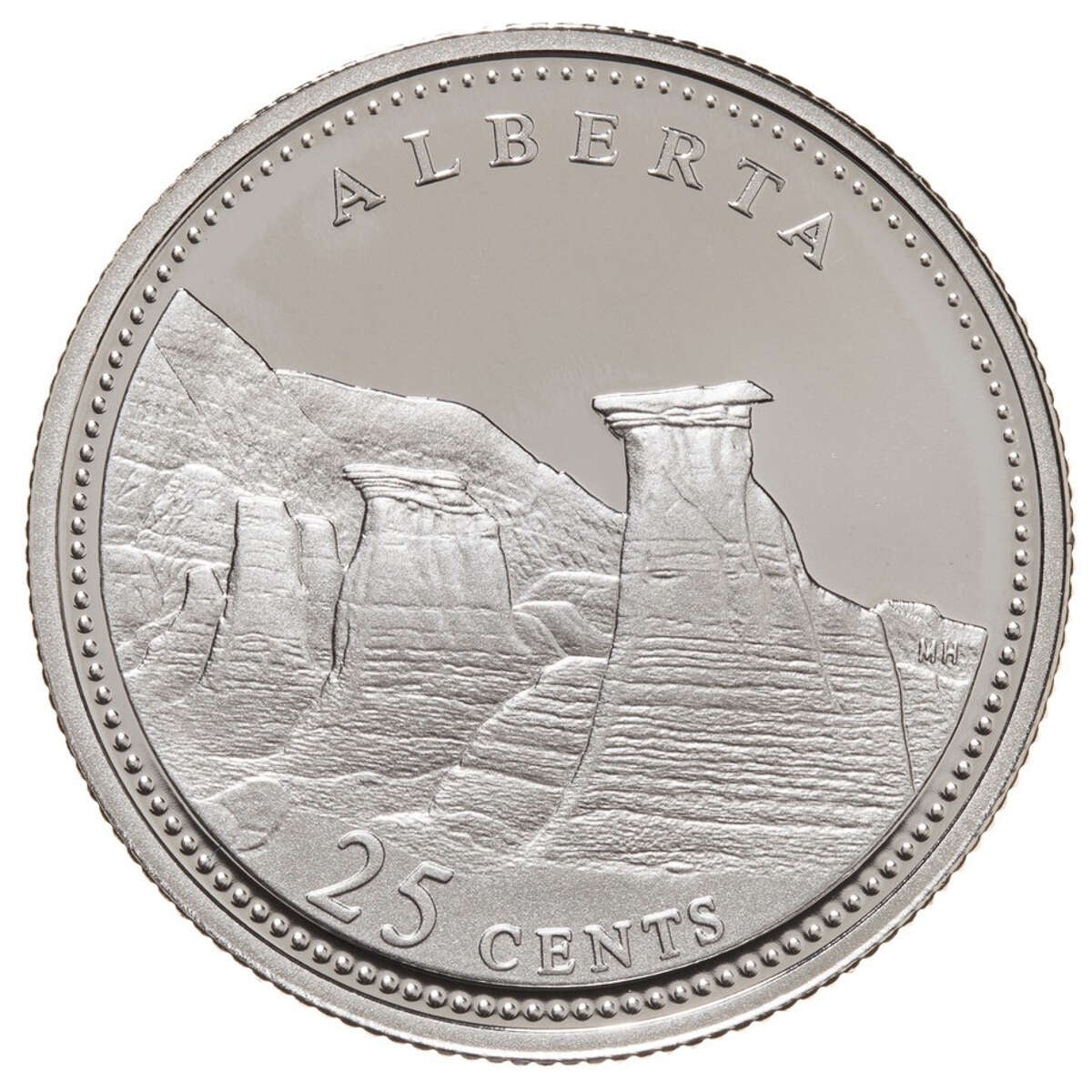 1992 25c 125th Anniversary of Canada Silver Proof: Alberta