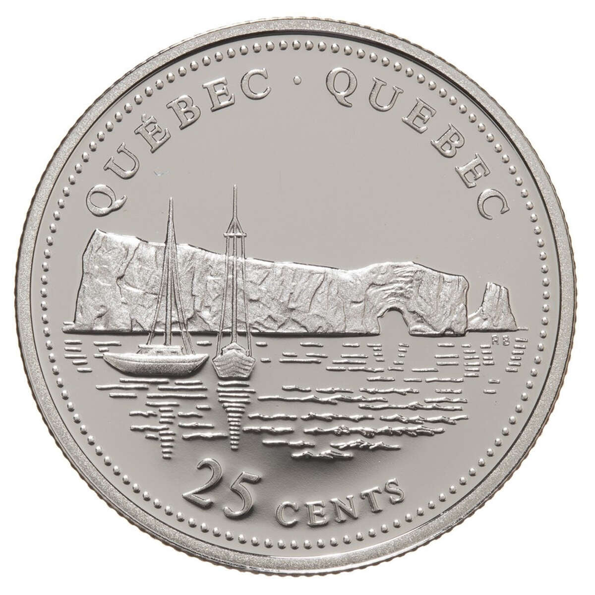1992 25c 125th Anniversary of Canada Silver Proof: Quebec