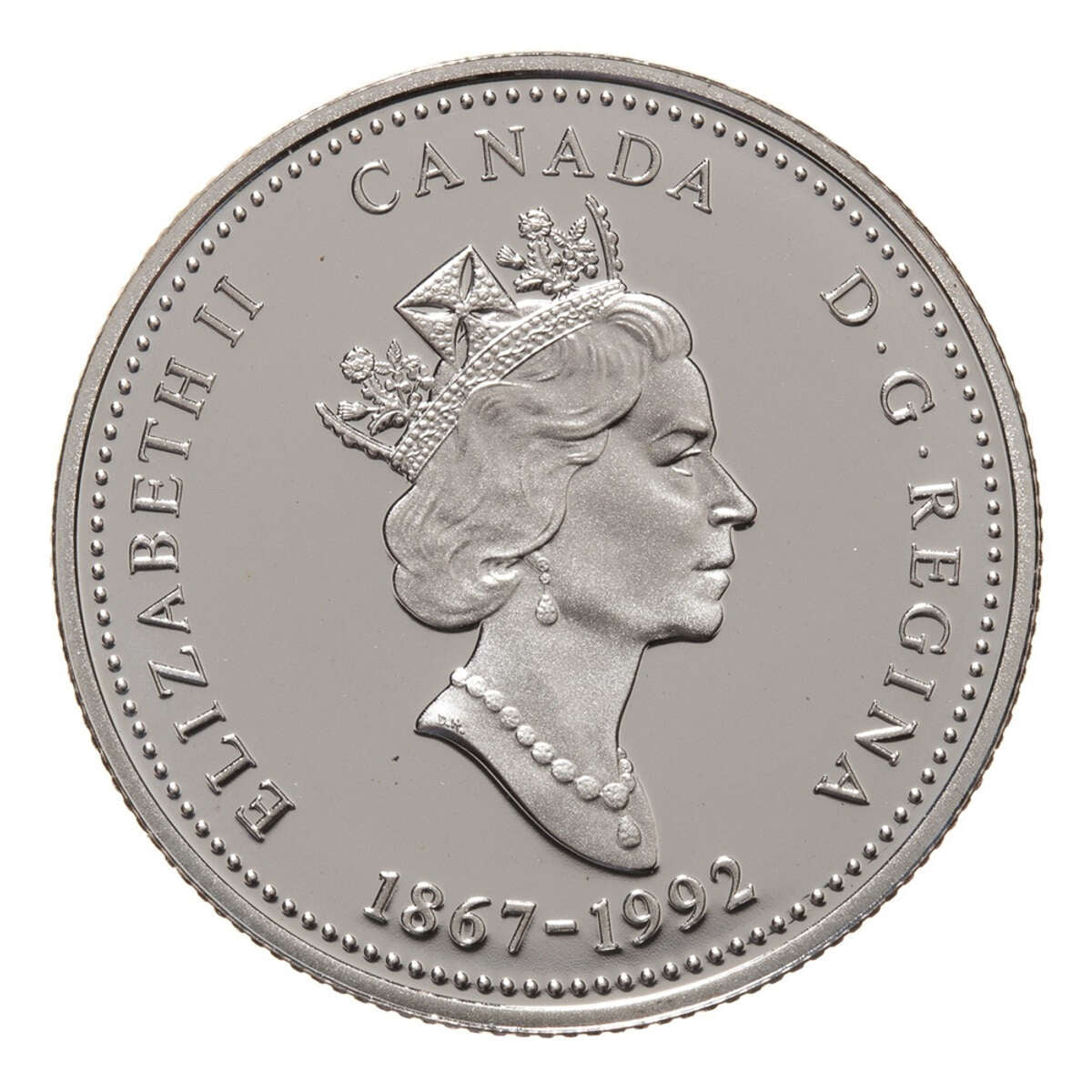 1992 25c 125th Anniversary of Canada Silver Proof: Quebec