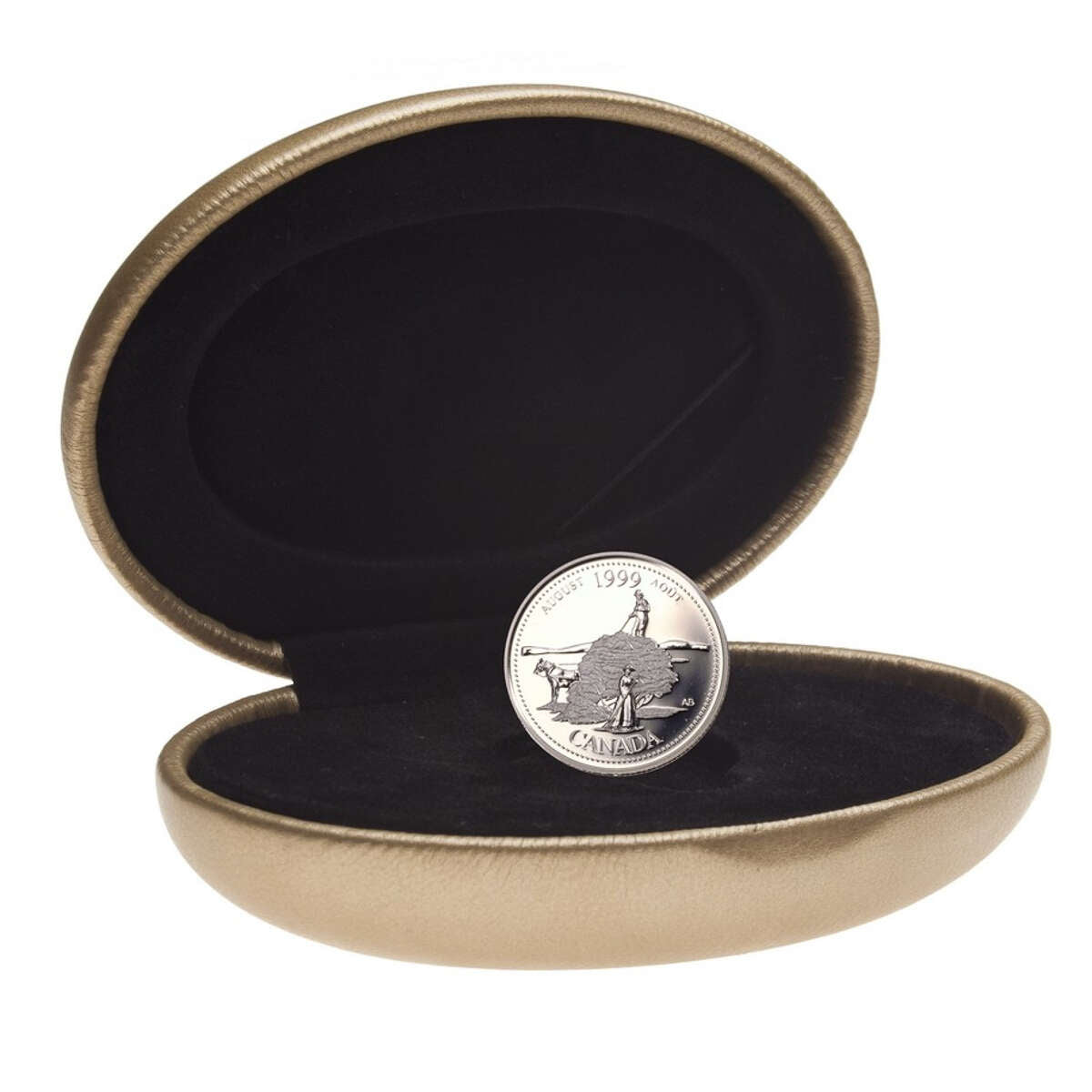 1999 25c August, The Pioneer Spirit - Millennium Proof Sterling Silver