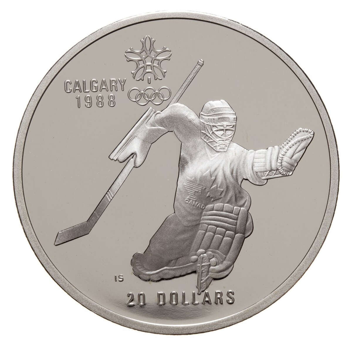 1985-1988 $20 Calgary Olympic Winter Games - Sterling Silver Set