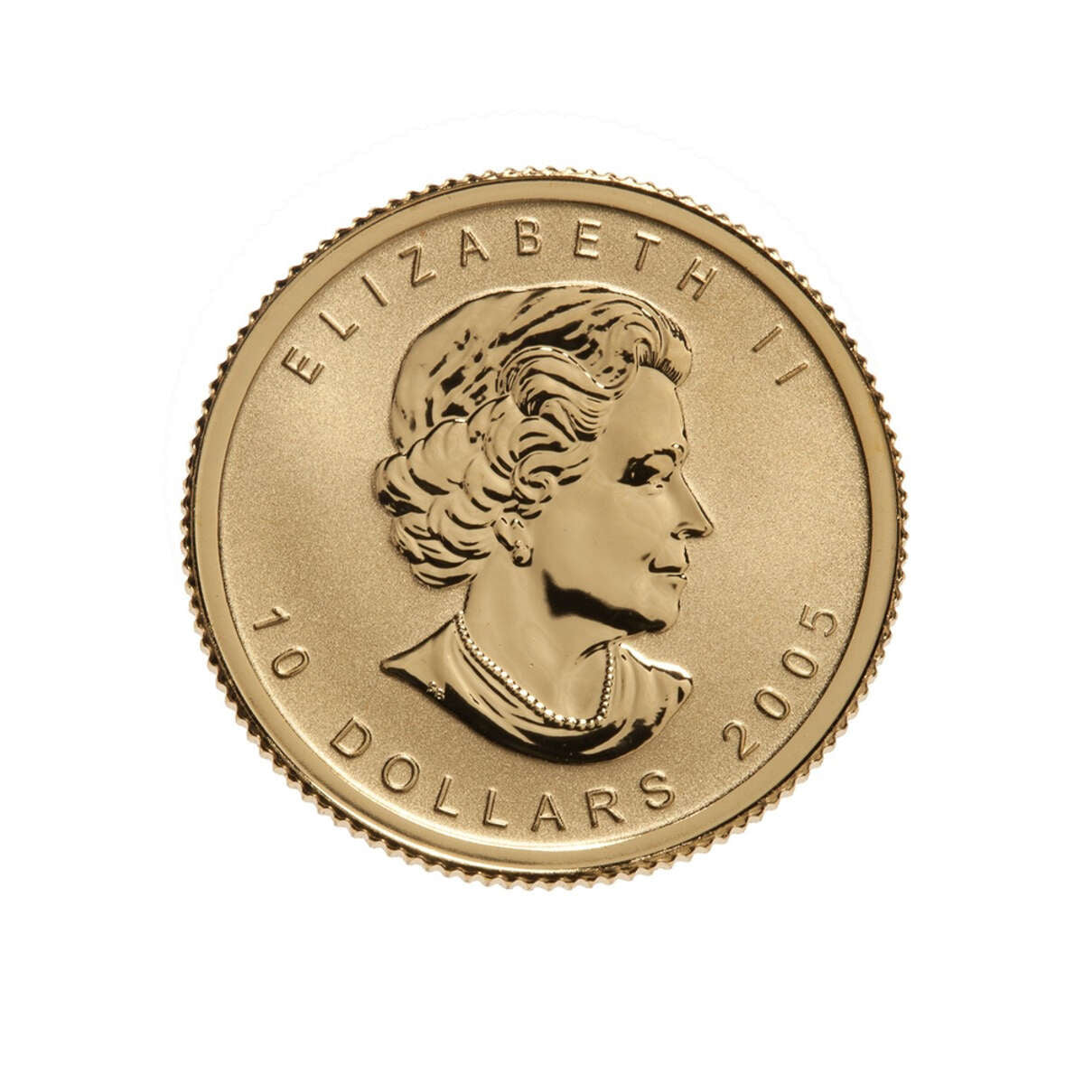 2005 $10 Liberation Privy Mark - Pure Gold Maple Leaf