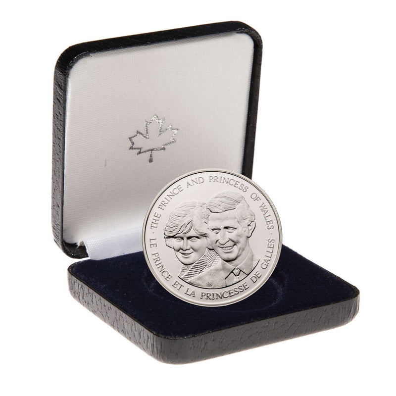 The Prince and Princess of Wales Commemorative Silver Medallion