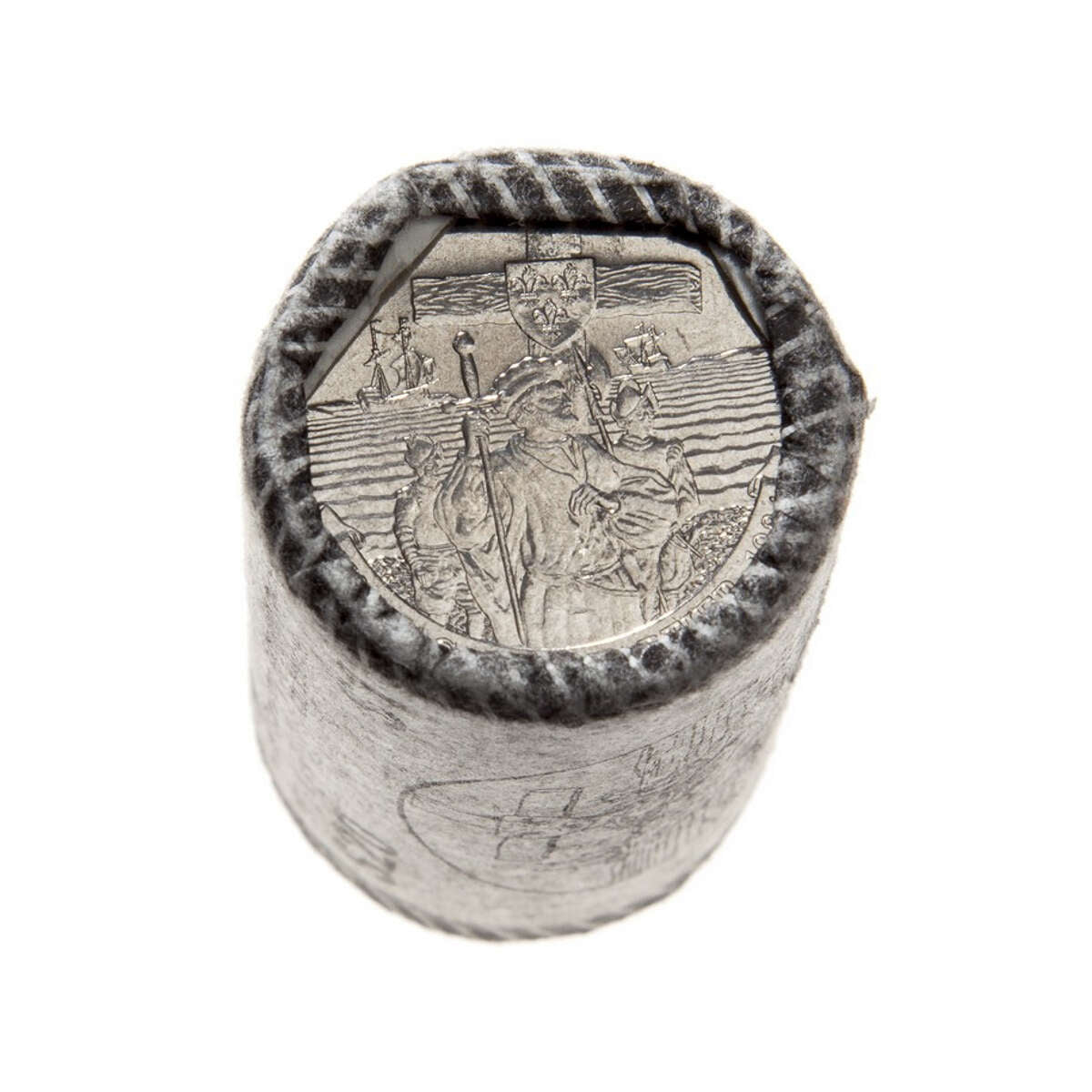 1984 $1 Jacques Cartier Commemorative Nickel Dollar Roll
