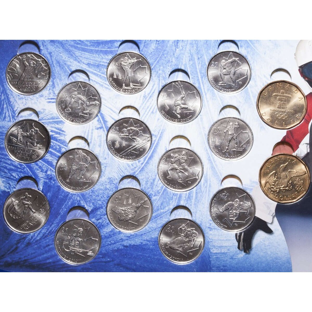 2010 Vancouver Collector Card and Circulation Coins