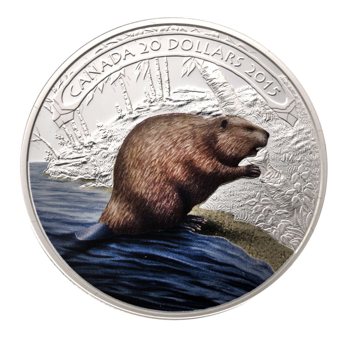 2013-2015 $20 Beaver - Pure Silver 3-Coin Set with Display Case