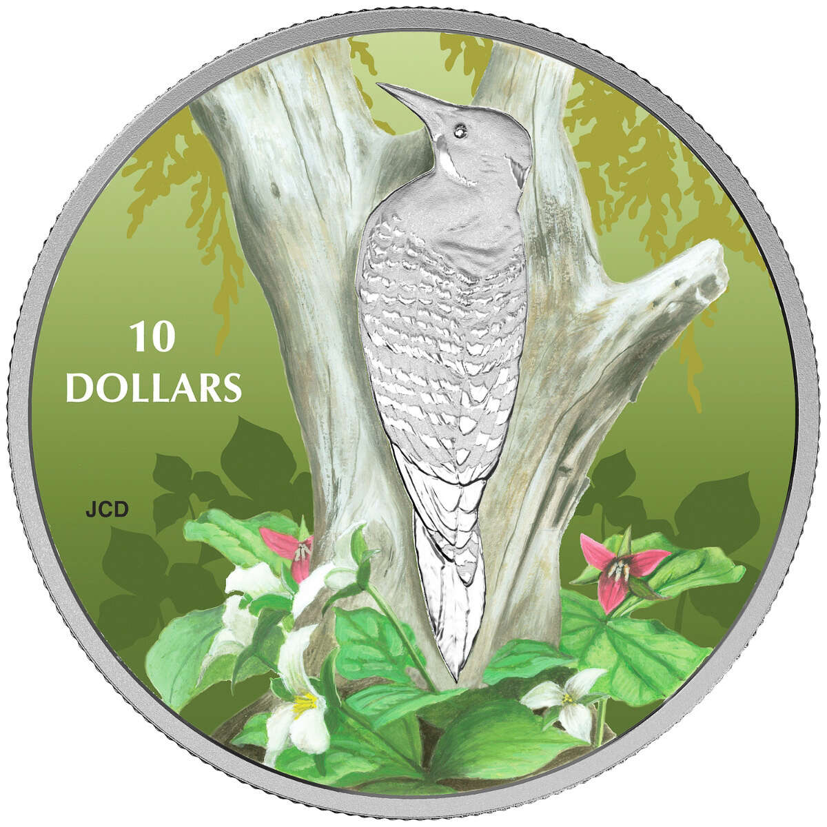 2017 $10 Birds Among Nature's Colours - 5 Coin Pure Silver Set