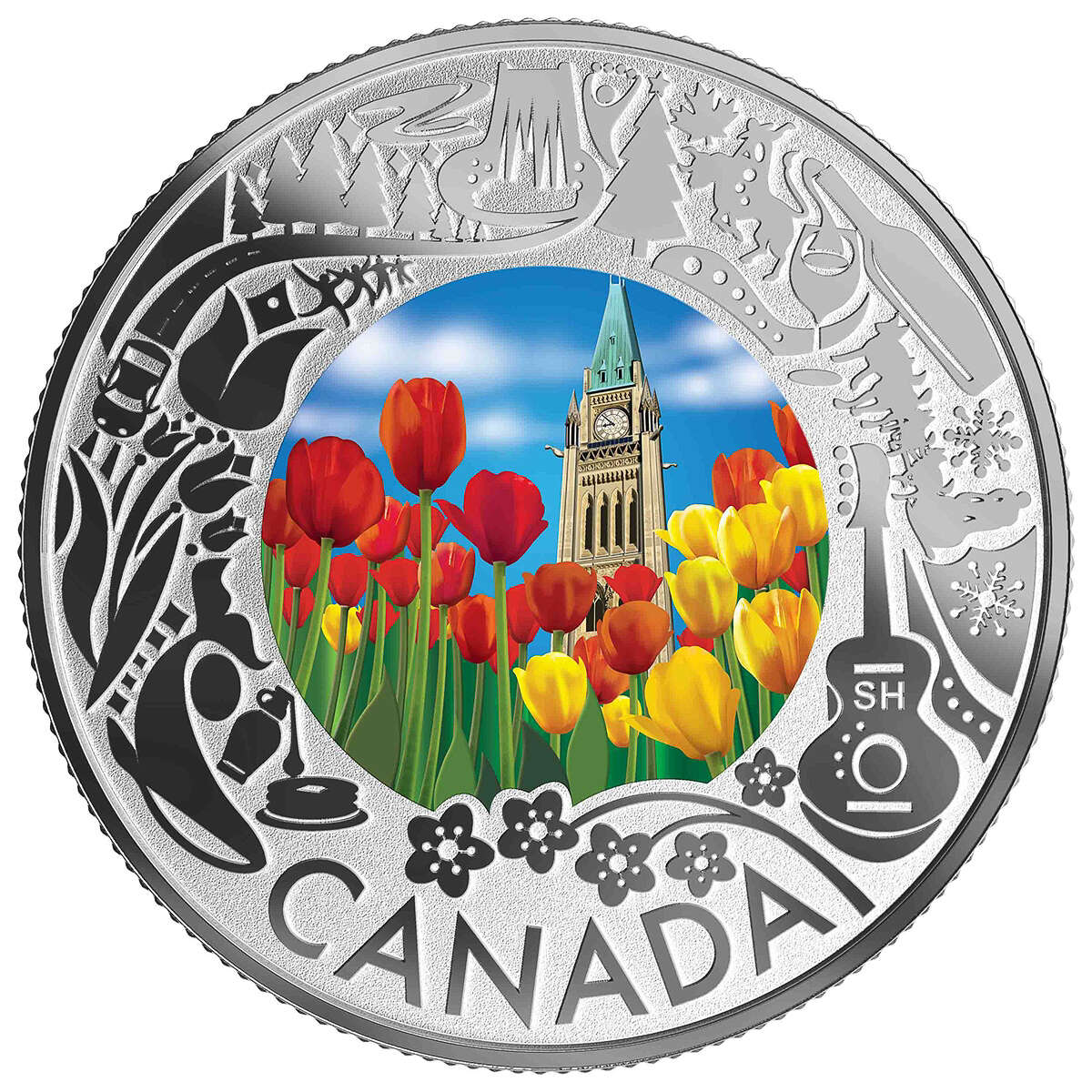 2019 Celebrating Canadian Fun and Festivities - Pure Silver 12 Coin Se