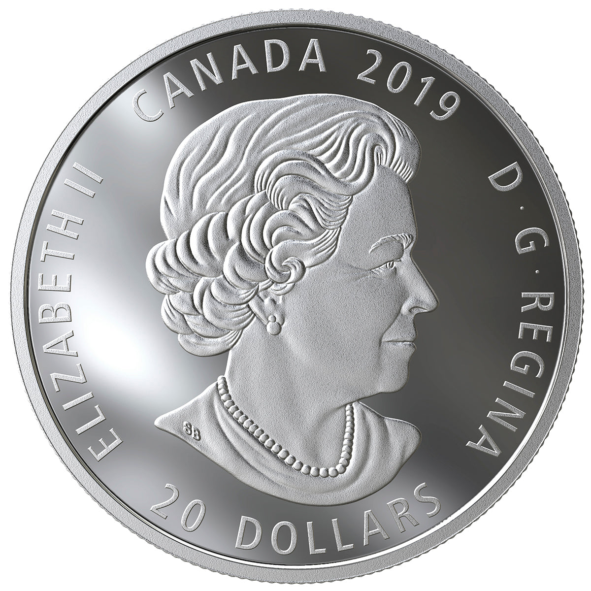 2019 $20 Holiday Wreath Silver Coin