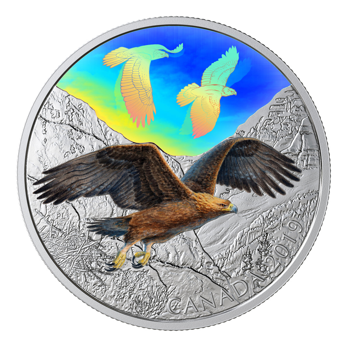 2019 $30 Majestic Birds in Motion - Pure Silver 3-Coin Set <i>(No Certificate)</i>