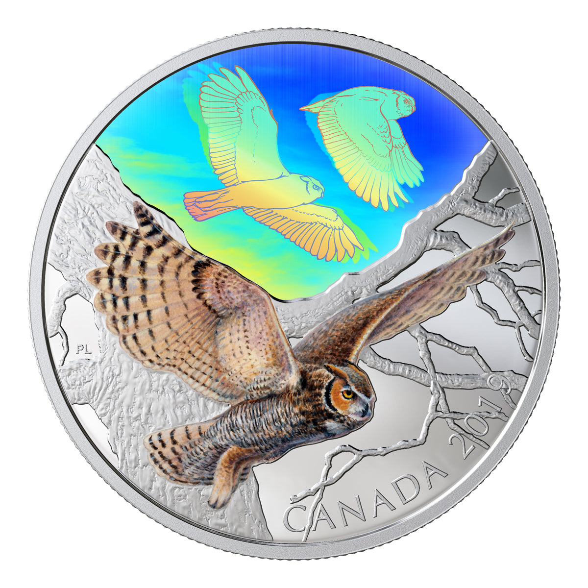 2019 $30 Majestic Birds in Motion - Pure Silver 3-Coin Set <i>(No Certificate)</i>