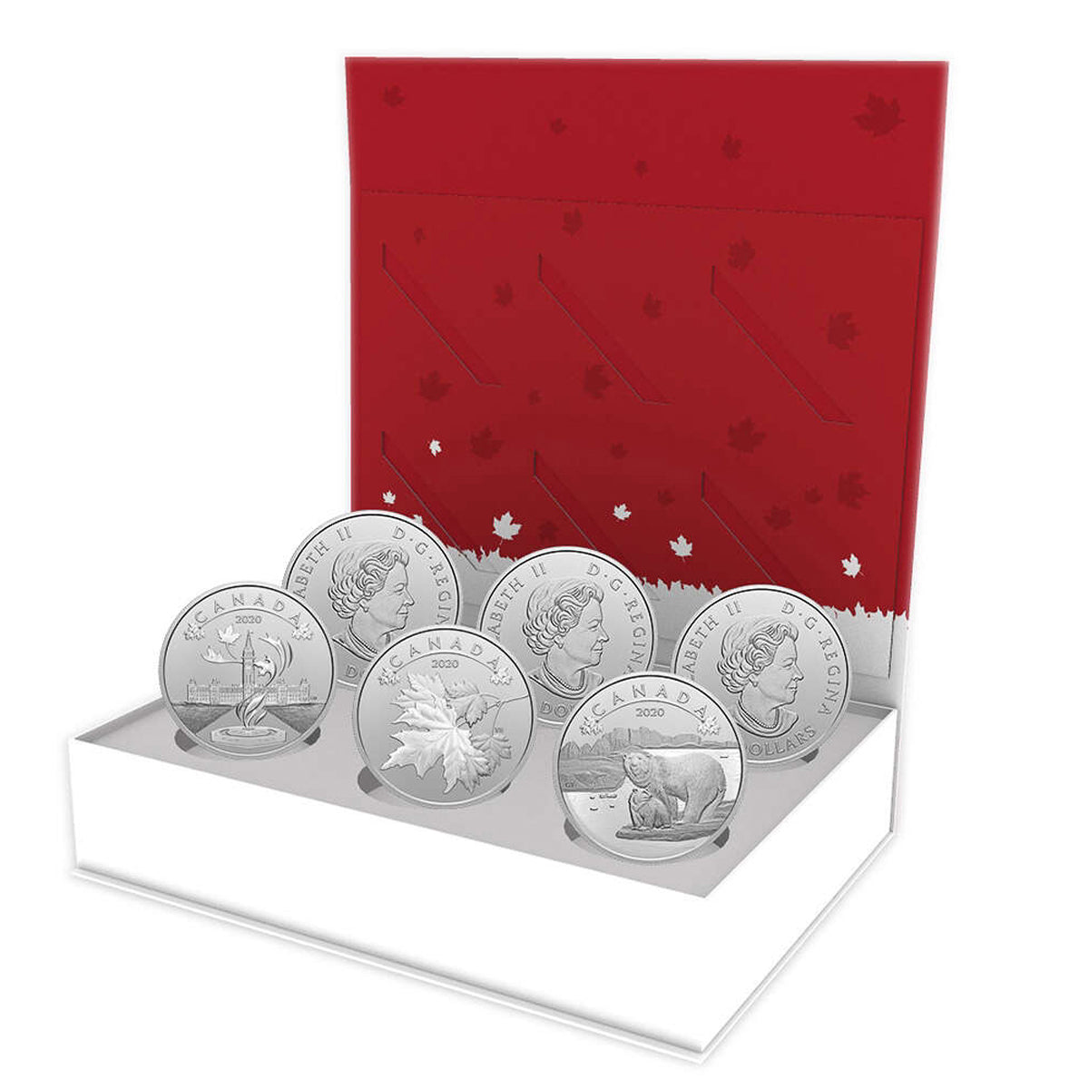 2020 $10 O Canada - Pure Silver 6 Coin Set