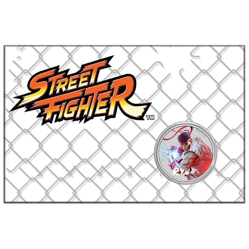 2022 $1 Street Fighter: Ryu - Pure Silver Coin