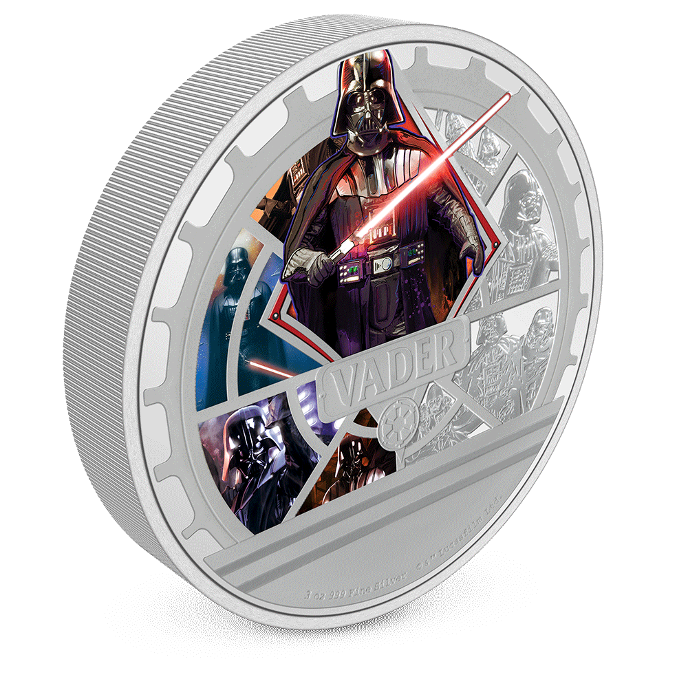 2023 $10 Star Wars: Darth Vader - Pure Silver Coin