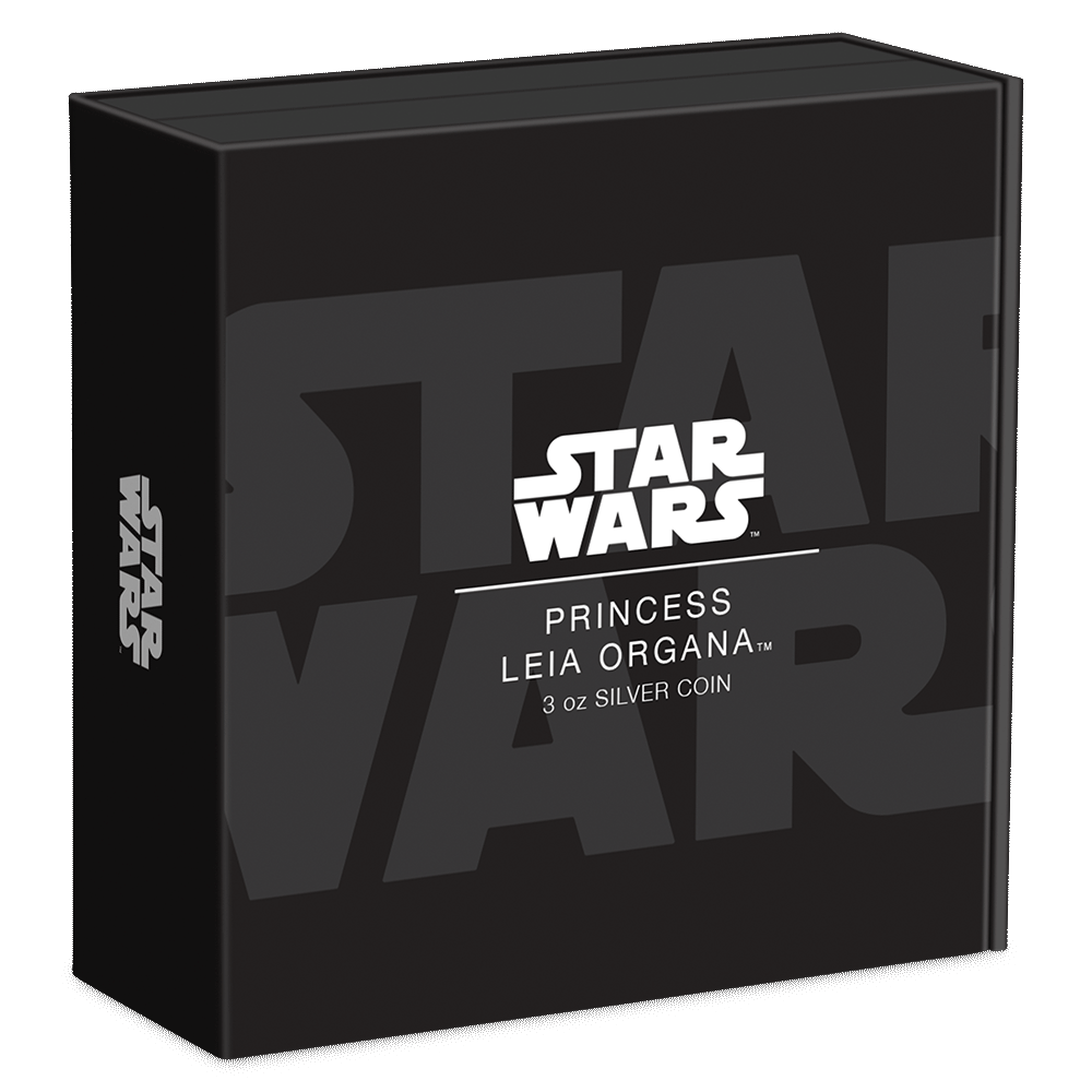 2023 $10 Star Wars: Princess Leia - Pure Silver Coin