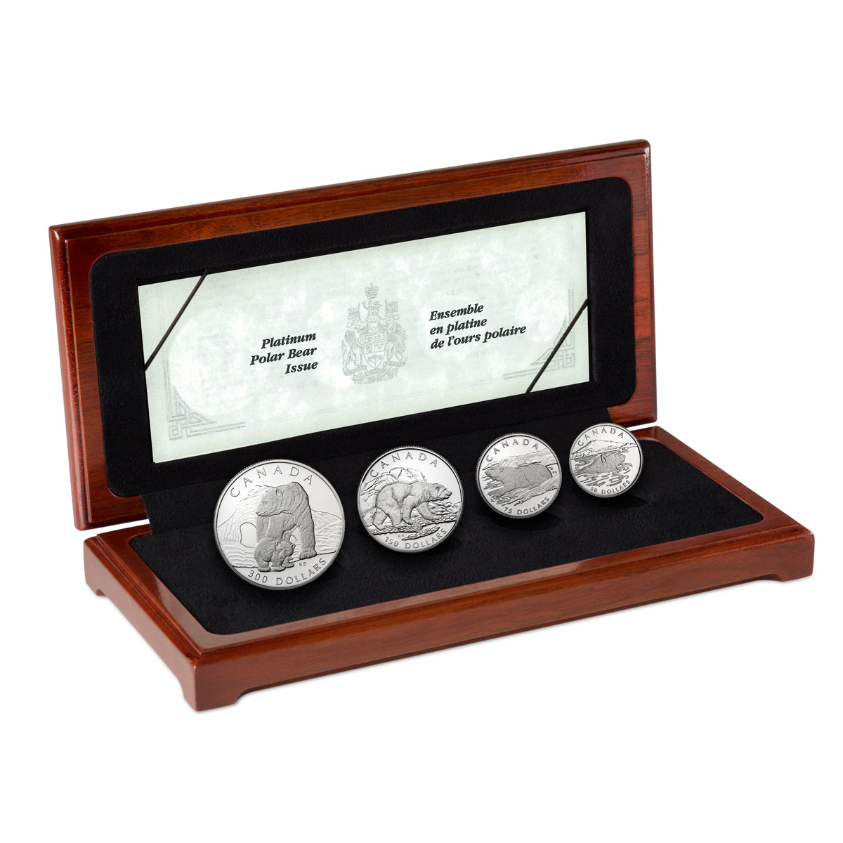 1990 Polar Bears Proof Platinum Set