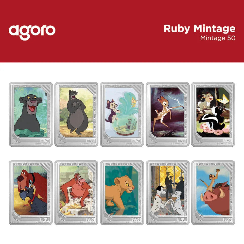 2024 $2 Disney Pure Silver Trading Coins