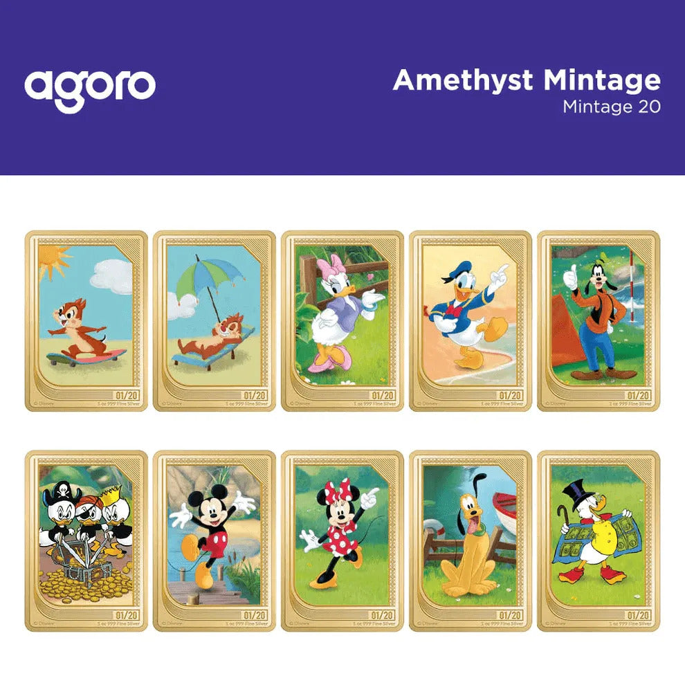 2024 $2 Disney Pure Silver Trading Coins