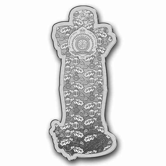 2025 $2 Coca-Cola Holiday Bottle - Pure Silver Coin