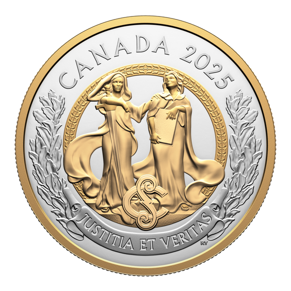 2025 $20 Allegories of Justice and Truth - Pure Silver Coin