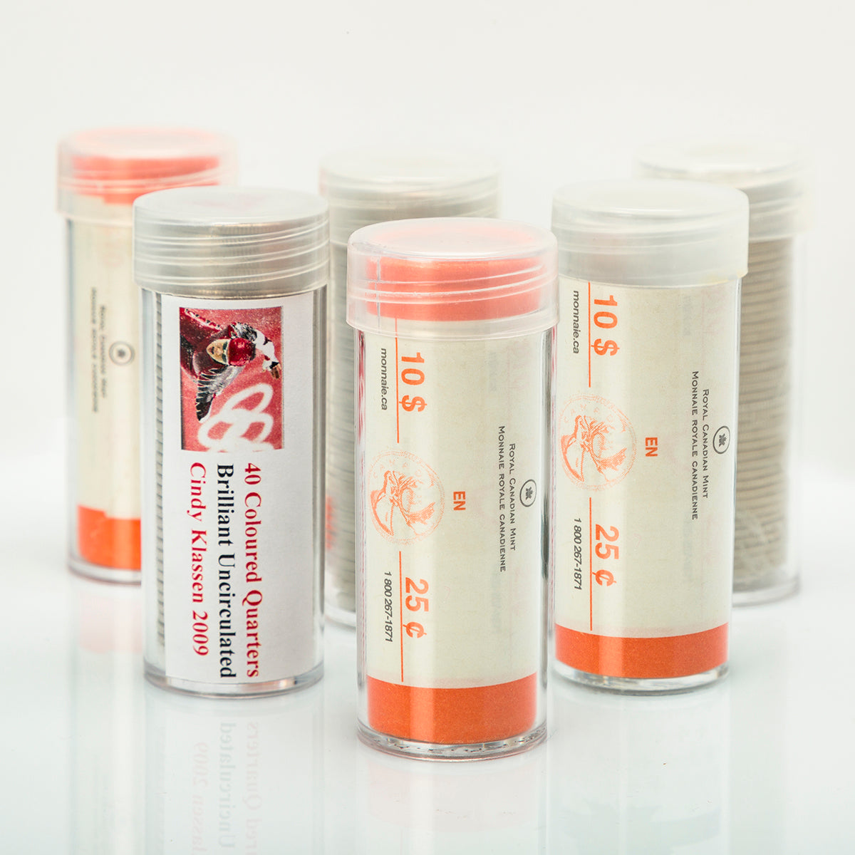 25 Cent Coin Basics - Brilliant Uncirculated Coin Rolls