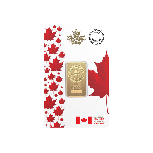 2026 10 g Pure Gold Bar in Proudly Canadian Packaging - Pure Premium Bullion