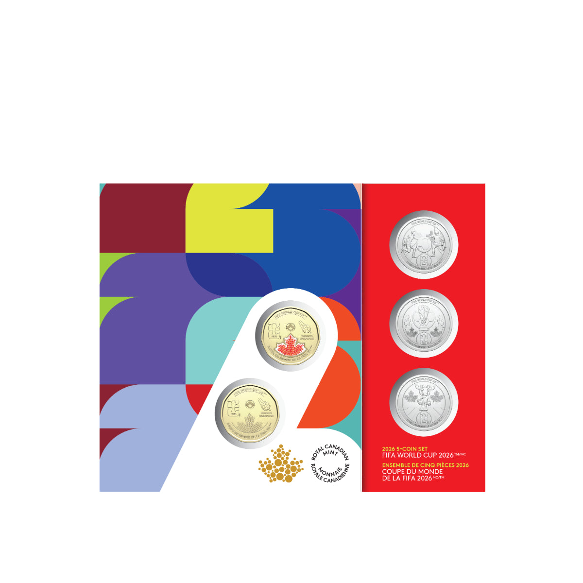 2026 FIFA World Cup 2026TM/MC - 5-Coin Set