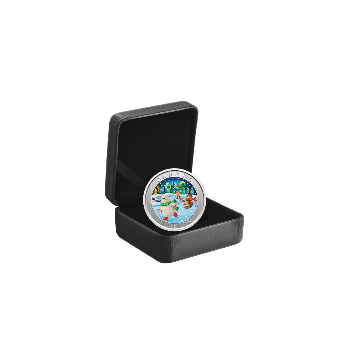 2026 50 Cent Whimsical Winter - Lenticular Coin