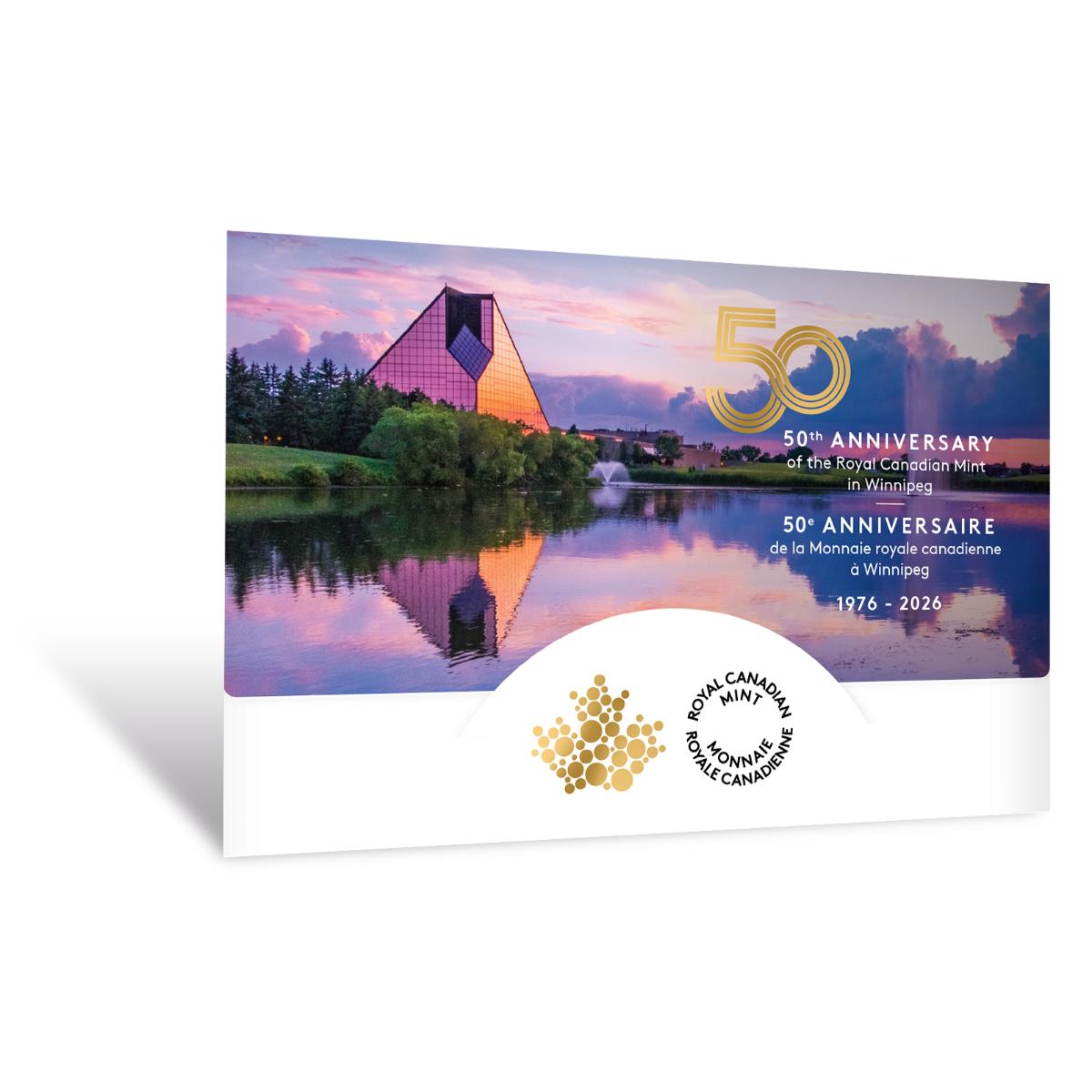 2026 50th Anniversary of the Royal Canadian Mint - Winnipeg: Collector's Edition - Non-Circulation Coin Set