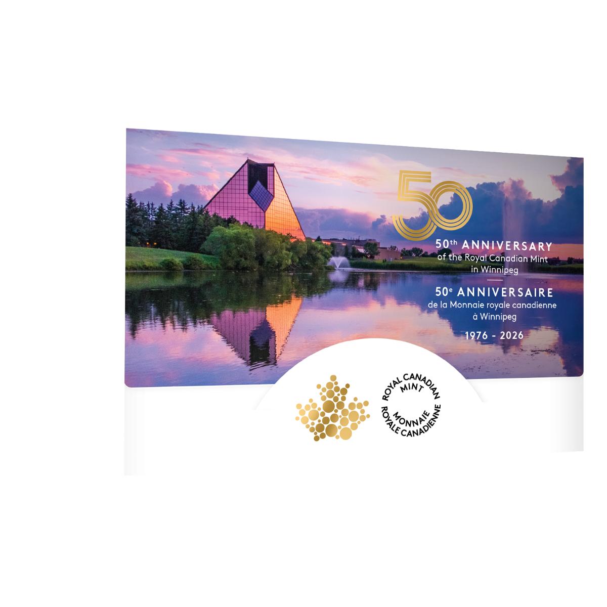 2026 50th Anniversary of the Royal Canadian Mint - Winnipeg: Collector's Edition - Non-Circulation Coin Set