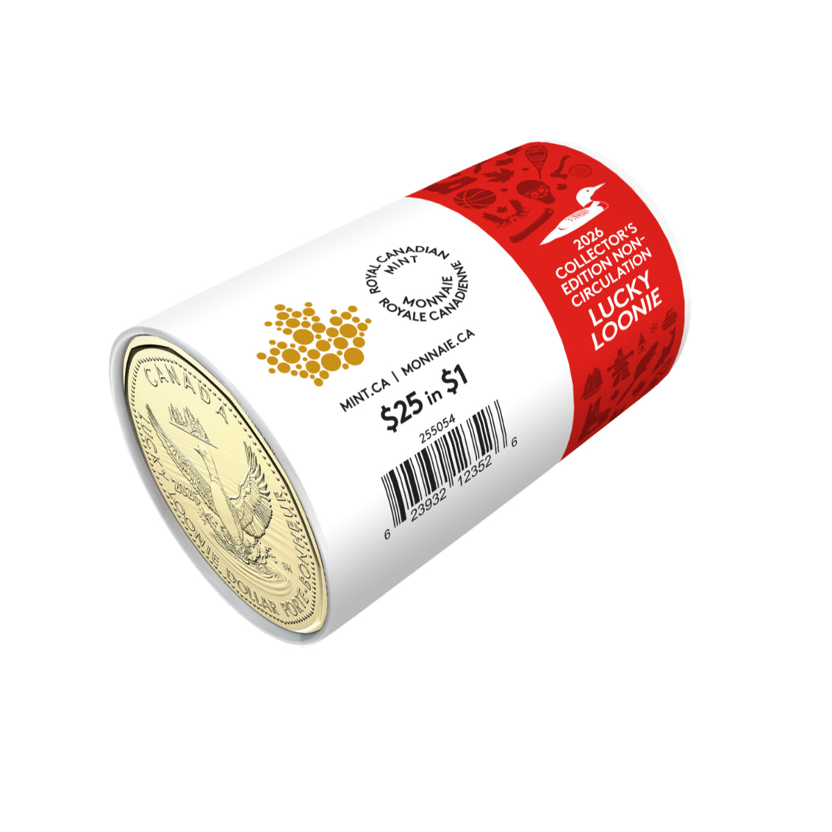 2026 $1 Collector's Edition Non-Circulation: Lucky Loonie - Special Wrap Roll