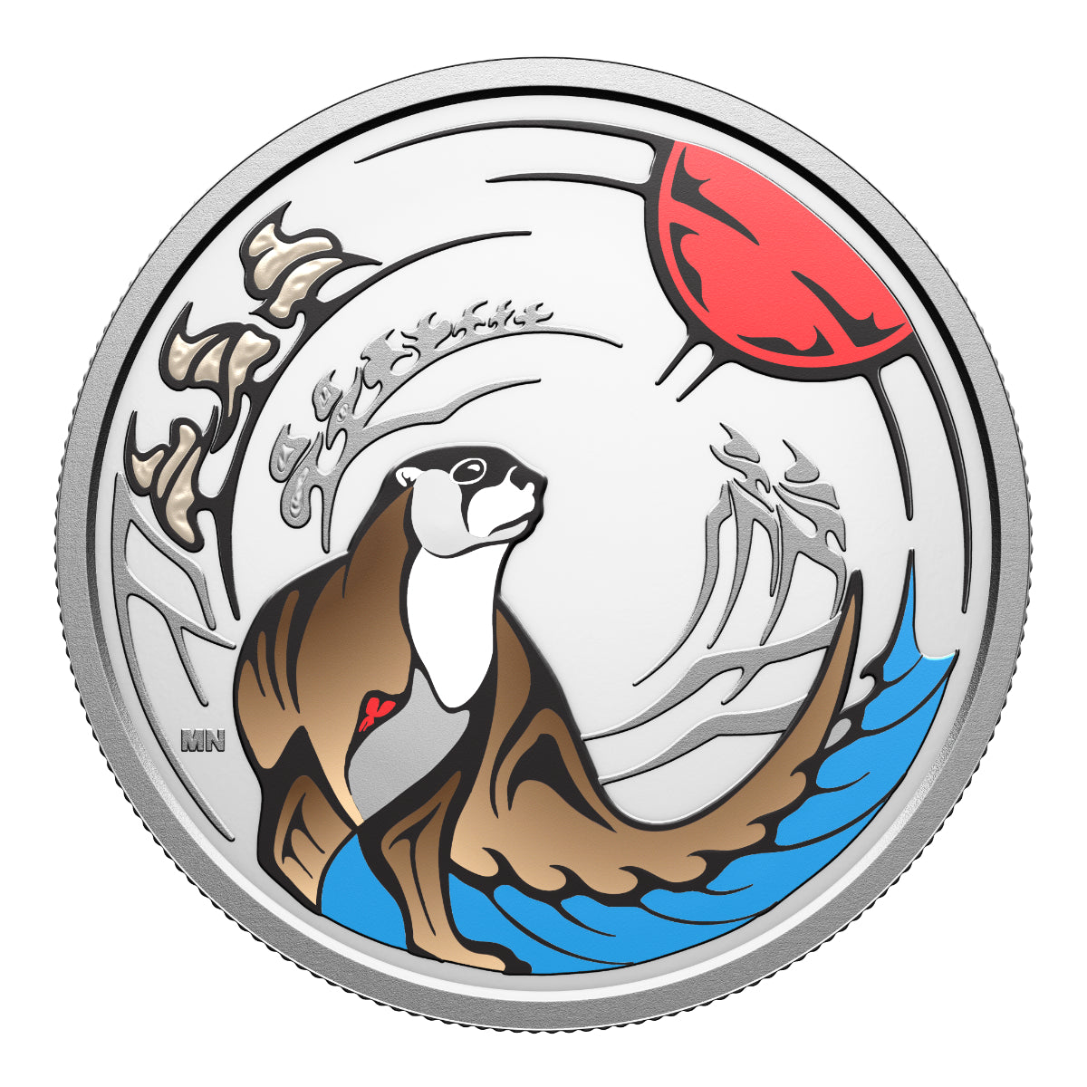 2026 $15 Clan Animals: Otter - Pure Silver Coin