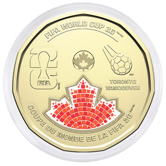 2026 $1 FIFA World Cup 2026TM/MC - Special Wrap Roll (Colourized)