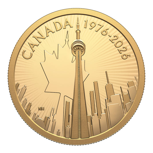 2026 $200 50th Anniversary of the CN Tower - Pure Gold Coin