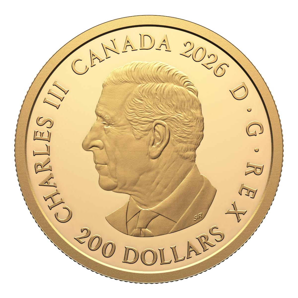 2026 $200 FIFA World Cup 2026<sup>TM/MC</sup>: We All Play Together - Pure Gold Coin